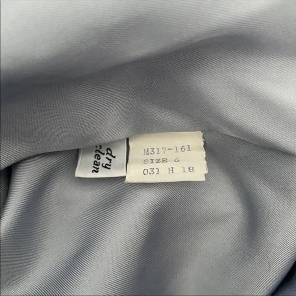 Vintage Classic Pendleton Periwinkle 100% Wool Blazer - Picture 4 of 4